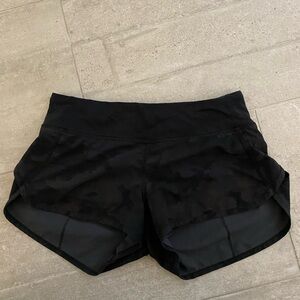 Lululemon shorts speed up